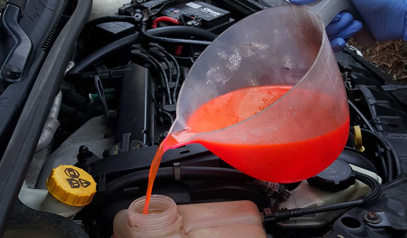  Anti Freeze Change